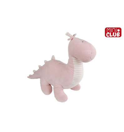MINI CLUB Dinosaurus 50cm - roze pluche