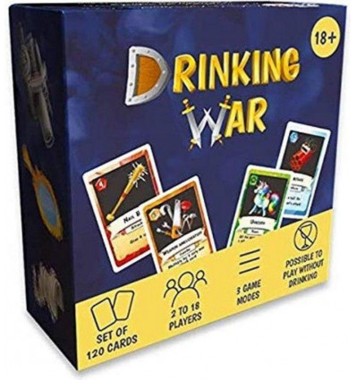Drinking war - Drankspel 18+