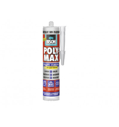 BISON Poly Max High tack express - 300g - transparant