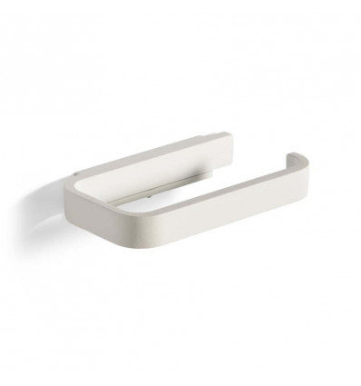 ZONE Rim toiletrolhouder - wit minimalistische uitstraling