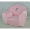 Sofa sleeper - roze print voetjes 10098328