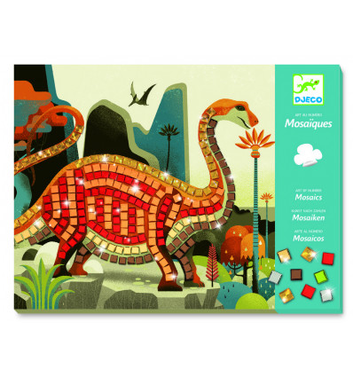 DJECO Mozaiek - Dinosaurussen