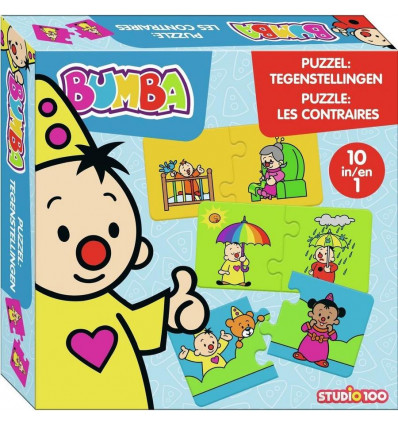 BUMBA Puzzel - Tegenstellingen 10x2st.