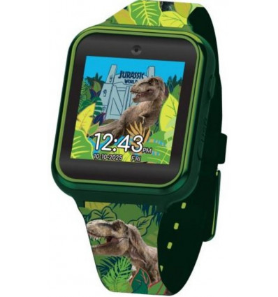 Jurassic Wold - Smartwatch accutime horloge met 6 verschillende touch games