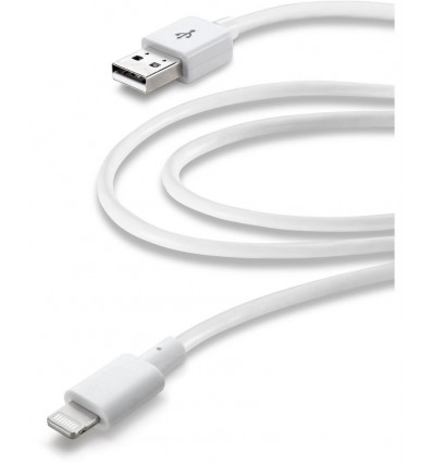 APPLE USB data lightning 2M - wit