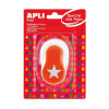 APLI Figuurpons voor schuimrubber - ster ( perforator) 04013298
