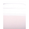 POETREE Laken voor babybed - 110x140cm - chevron l. roze