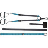 AVENTO Suspension trainer set - zwart/ blauw