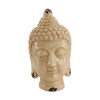 Buddha keramiek - 13x13x24.5cm - cream