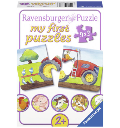 RAVENSBURGER Eerste puzzel- De boerderij
