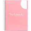 MIQUELRIUS Emotions notitieboek A4 - geruit 80bl - roze