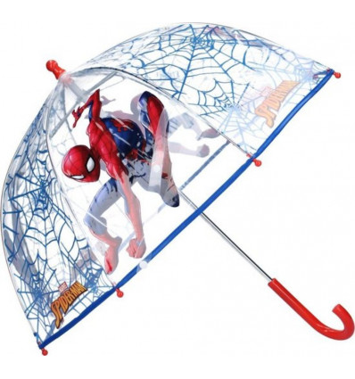 SPIDERMAN Paraplu - transparant