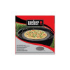 WEBER - Geglazuurde pizzasteen - 36cm grijs - rond
