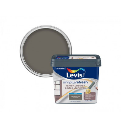 Levis SIMPLY REFRESH Ramen&Deuren 750ml - satin grey