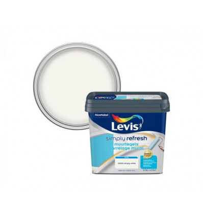 Levis SIMPLY REFRESH Muurtegels 750ml - satin white