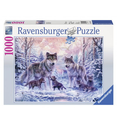 RAVENSBURGER Puzzel - Arctische wolven - 1000st.