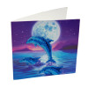 Crystal Card - Dolfijnen - 18x18cm 10086919