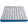 INTEX - Luchtbed camping mat- 193x127x24cm - grijs/blauw luchtmatras