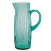 BITZ Kusintha schenkkan 1.2L - groen gekleurd glas H25.5cm diameter 9.6cm