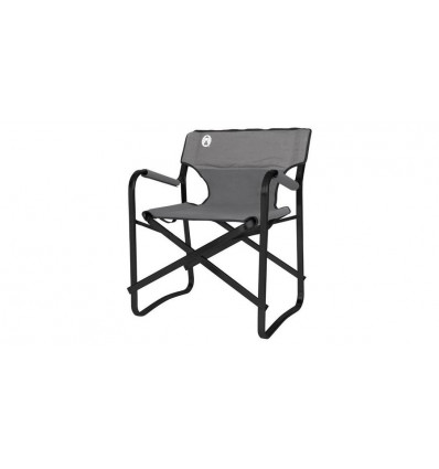 COLEMAN Deck chair steel - zwart