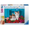 RAVENSBURGER Puzzel - Katjes en rozen 500st