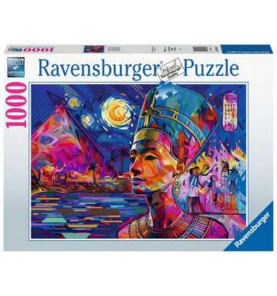 RAVENSBURGER Puzzel- Nefertiti bij de Nijl 1000st