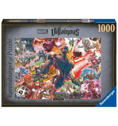 RAVENSBURGER Puzzel - Villainous: Ultron 1000st