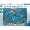 RAVENSBURGER Puzzel - De zeemeerminnen 1500st