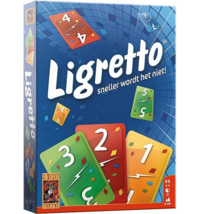 999 GAMES Ligretto blauw - Kaartspel