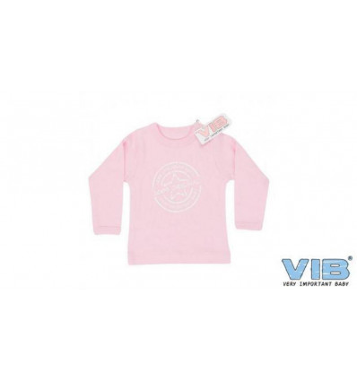 VIB T-shirt LM 100% original - roze - 3m