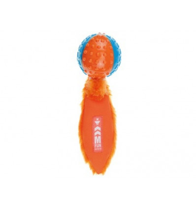 M-PETS hondenspeelgoed meteoor blauw/ oranje