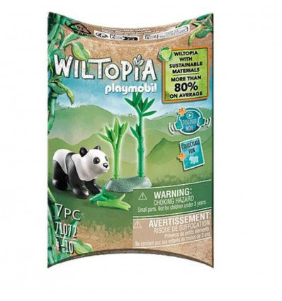 PLAYMOBIL Wiltopia 71072 Baby panda