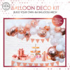FIESTA Ballon kit deco - roze goud