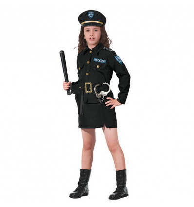 Verkleed kostuum politie meisje - 104