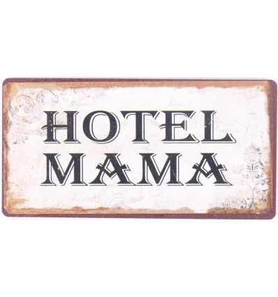 Magneet - Hotel mama - 10x5cm