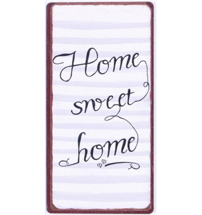 Magneet - Home sweet home - 5x10cm