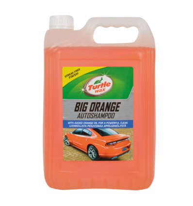 TURTLE WAX auto Shampoo big orange - 5 liter