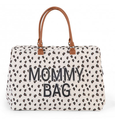 CHILDHOME Mommy Bag tas - leopard verzorgingtas luiertas