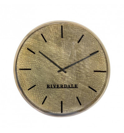 Riverdale LEVY wandklok 50cm - goudprint
