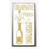 Magneet - Champagne fixes everything - 5x10cm