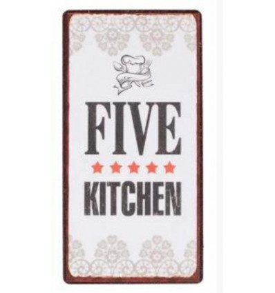 Magneet - Five kitchen - 5x10cm