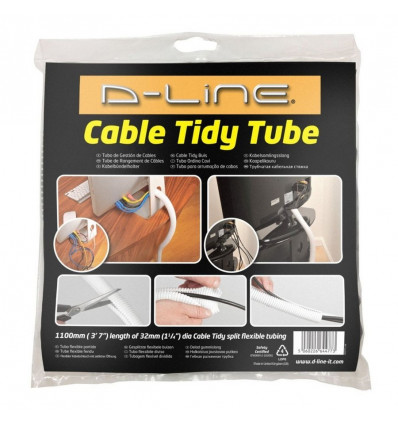 CHACON Kabel tidy tube - 1,1m - wit