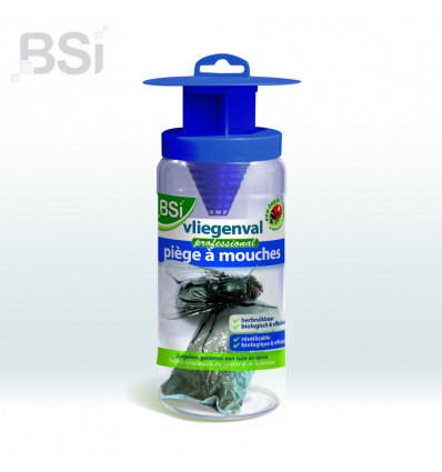 BSI Vliegenval doeltreffend & herbruikbaar met zakje lokstof - ecologisch