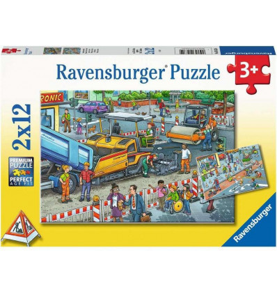 RAVENSBURGER Puzzel - Werk aan de weg