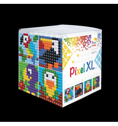 PIXEL - XL kubus set - vogels