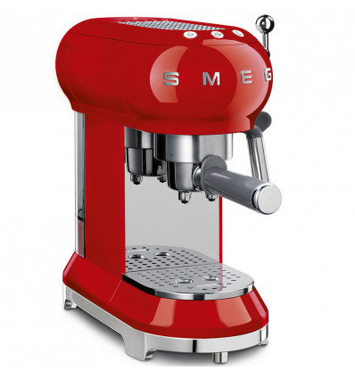 SMEG espresso koffiemachine - rood TU UC