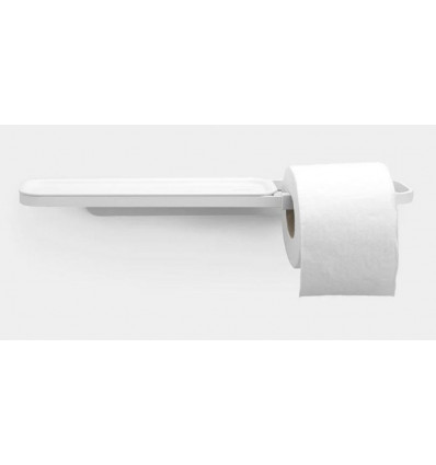 BRABANTIA Mindset toiletrolhouder met plankje - Mineral fresh white