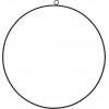 Deco ring hanger 40cm - zwart
