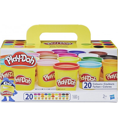 PLAY DOH - Super color pack 20 potjes 62557448KEN