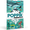 POPPIK Educatieve poster met stickers - De oceaan (6/12j.)